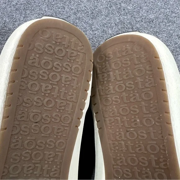 Taos Star Shoes Sneakers Womens Size 8 Dark Gray Washed Denim Casual Lace Up - Picture 12 of 13